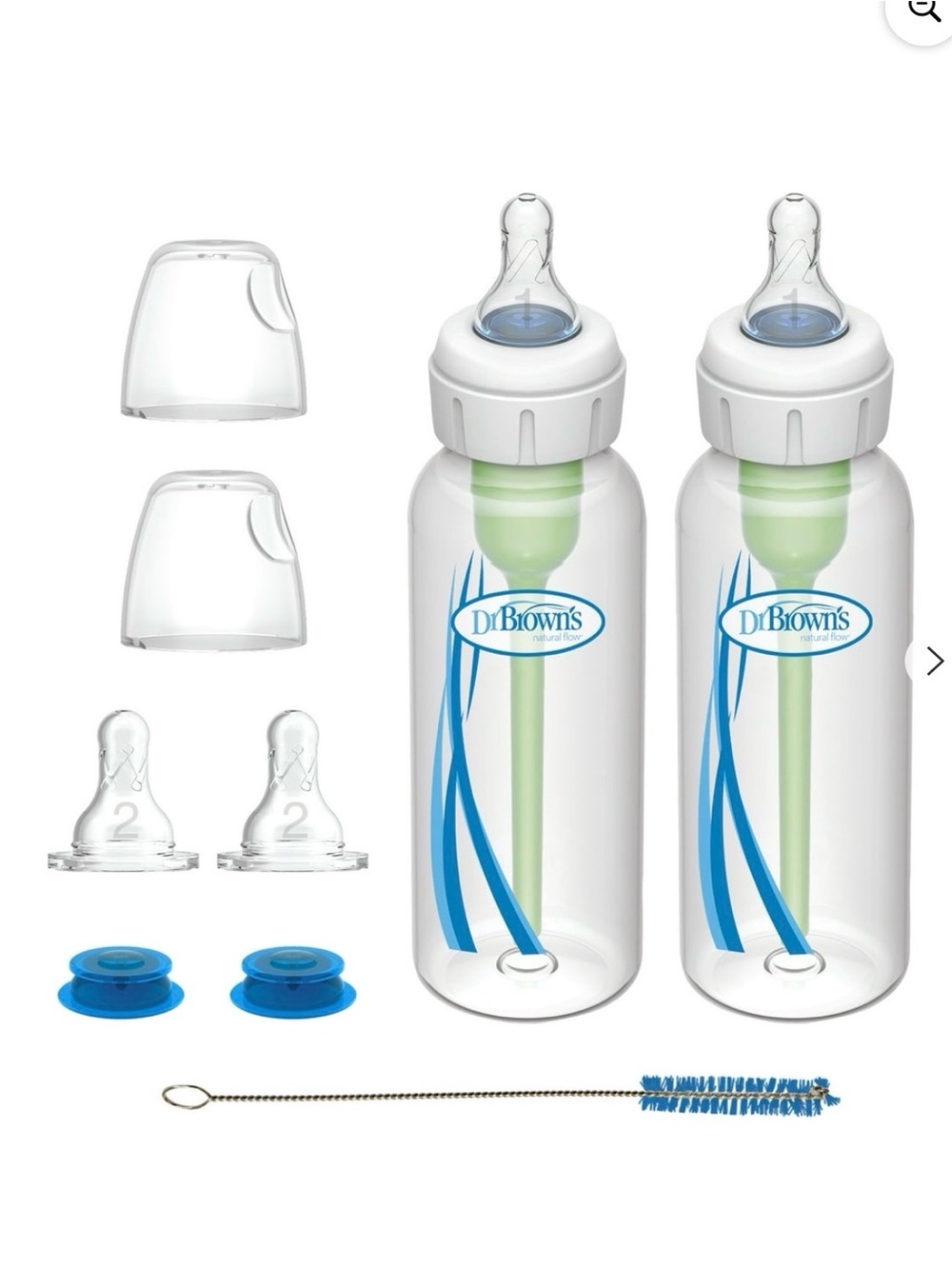 BNIB 💥 Dr. Brown's Medical Specialty Feeding System & Bottle Brush